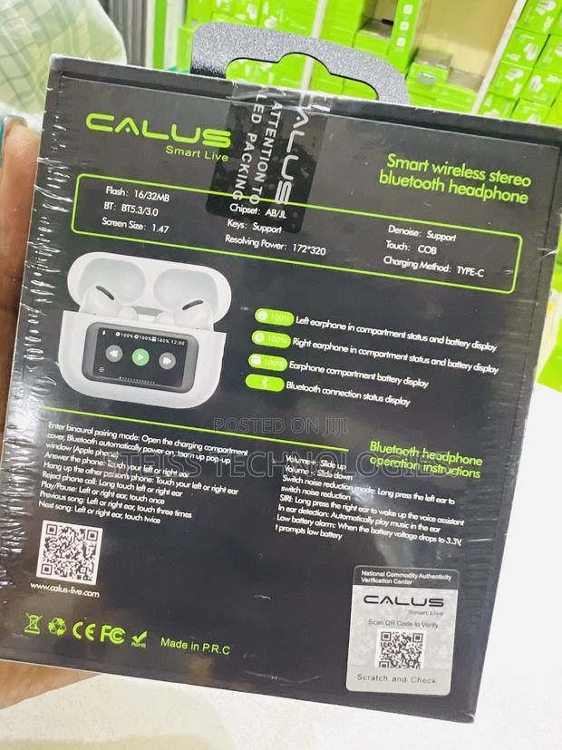 Calus Wireless Airpods With Anc/Enc - thumbnail 6