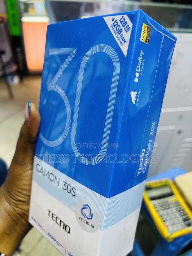 New Tecno Camon 30S 128 GB Black - thumbnail 3