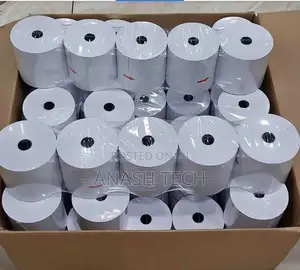 50 Pieces of 80mm by 80mm by 13mm Thermal Rolls Paper Rolls