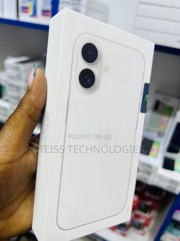 New Apple iPhone 16 128 GB White - thumbnail 5