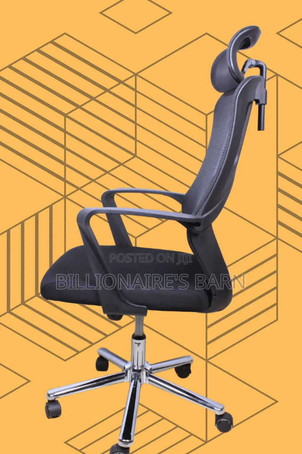High Back Mesh Office Chair (Orthopedic) — Fast Seller