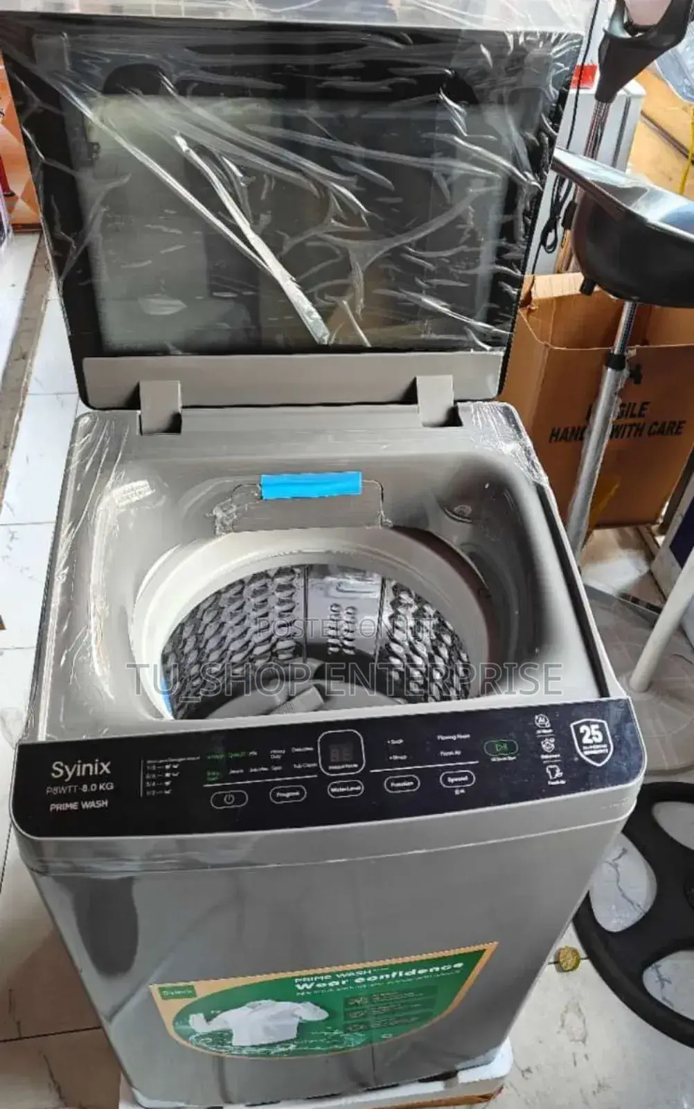 8kg Syinix Topload Full Automatic