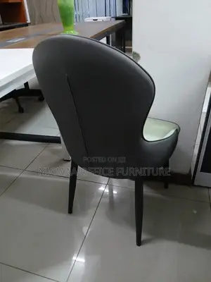 Light Green With Quilted Backrest Modern Upholstered Office Chair