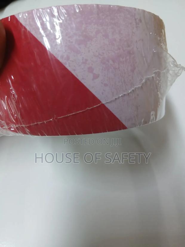 Stay Visible With Reflective Tape Red And White - thumbnail 2