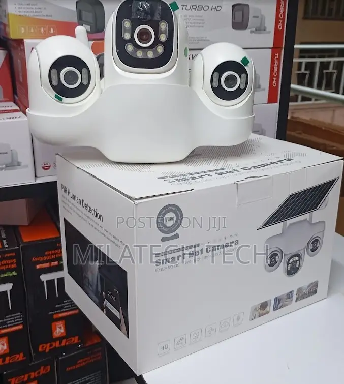 V380 Pro 3lens Triple Lens 4g Solar Qoood