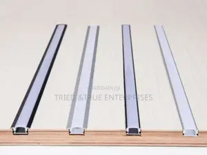 17mm Black Recessed Aluminum Ceiling Profiles