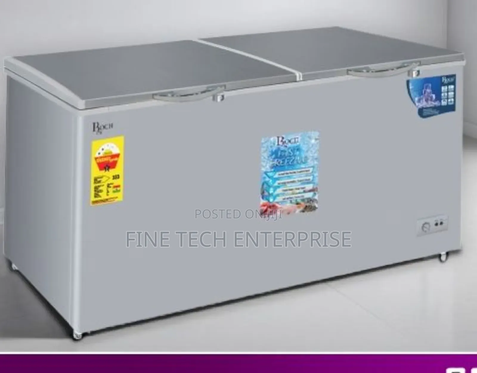 Roch Chest Freezer Rcf- 200-k-b 550-g 145 Litres