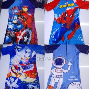 Cartoon Theme Boys Swimming Outfit Costume Available