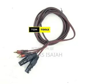 Dual Female XLR to Dual Rca Stereo Cable
