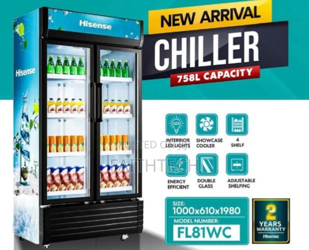 Hisense 758litres Showcase - main view