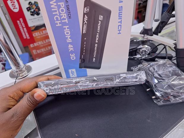 Powered 5 Port Hdmi Switch With Remote 5 Input 1 Out - thumbnail 2