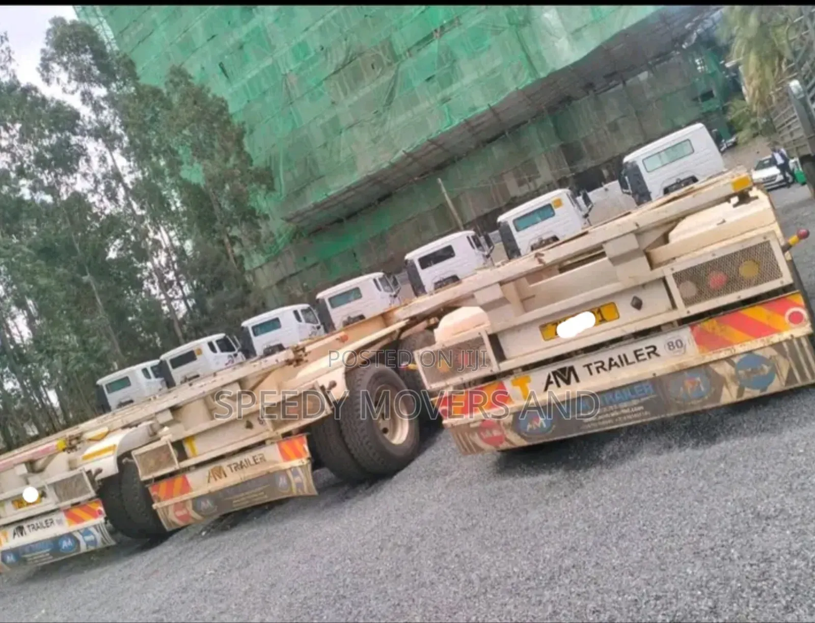 High Cube/Flatbed Trailers Accessible for Jobs