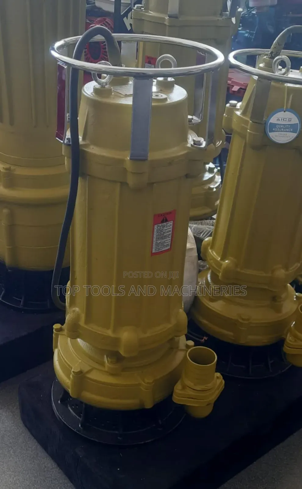 Aico Japan 10hp 130mtrs Head 3 Phase Sewage Submersible Pump