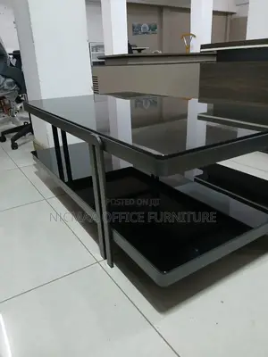 Sleek Design With Lower Shelf Coffee Table