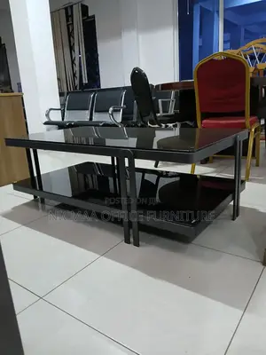 Sleek Design With Lower Shelf Coffee Table