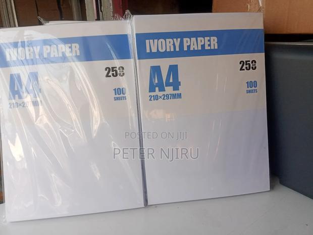 Premium 250 GSM Ivory Paper