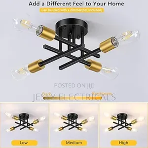 Modern Semi Flush Mount Ceiling Light