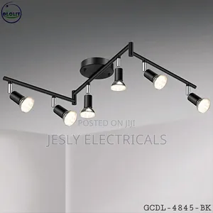 Bojim 6 Light Led Track Lighting Kit