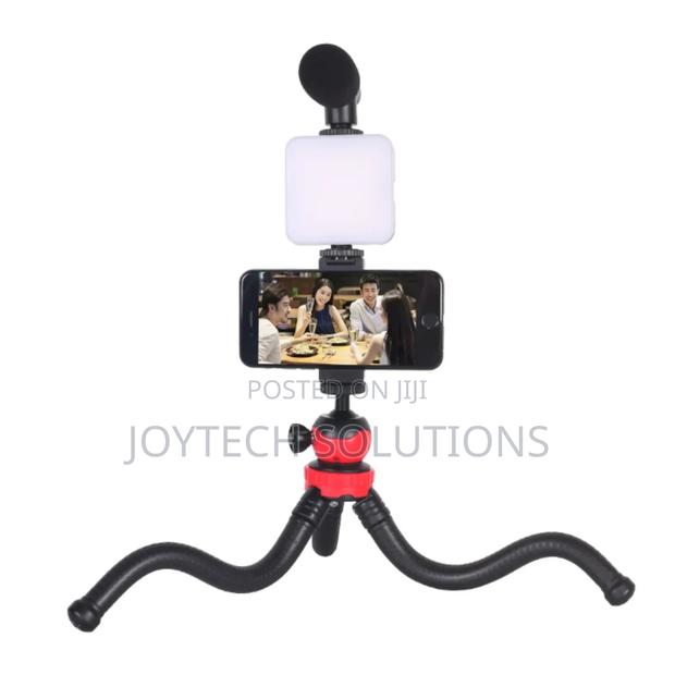 Foldable Flexible Octopus Phone Holder Tripod Stand - main view