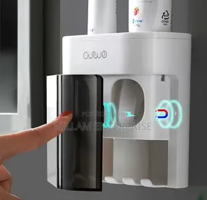 Wall-Mounted Automatic Toothpaste Dispenser