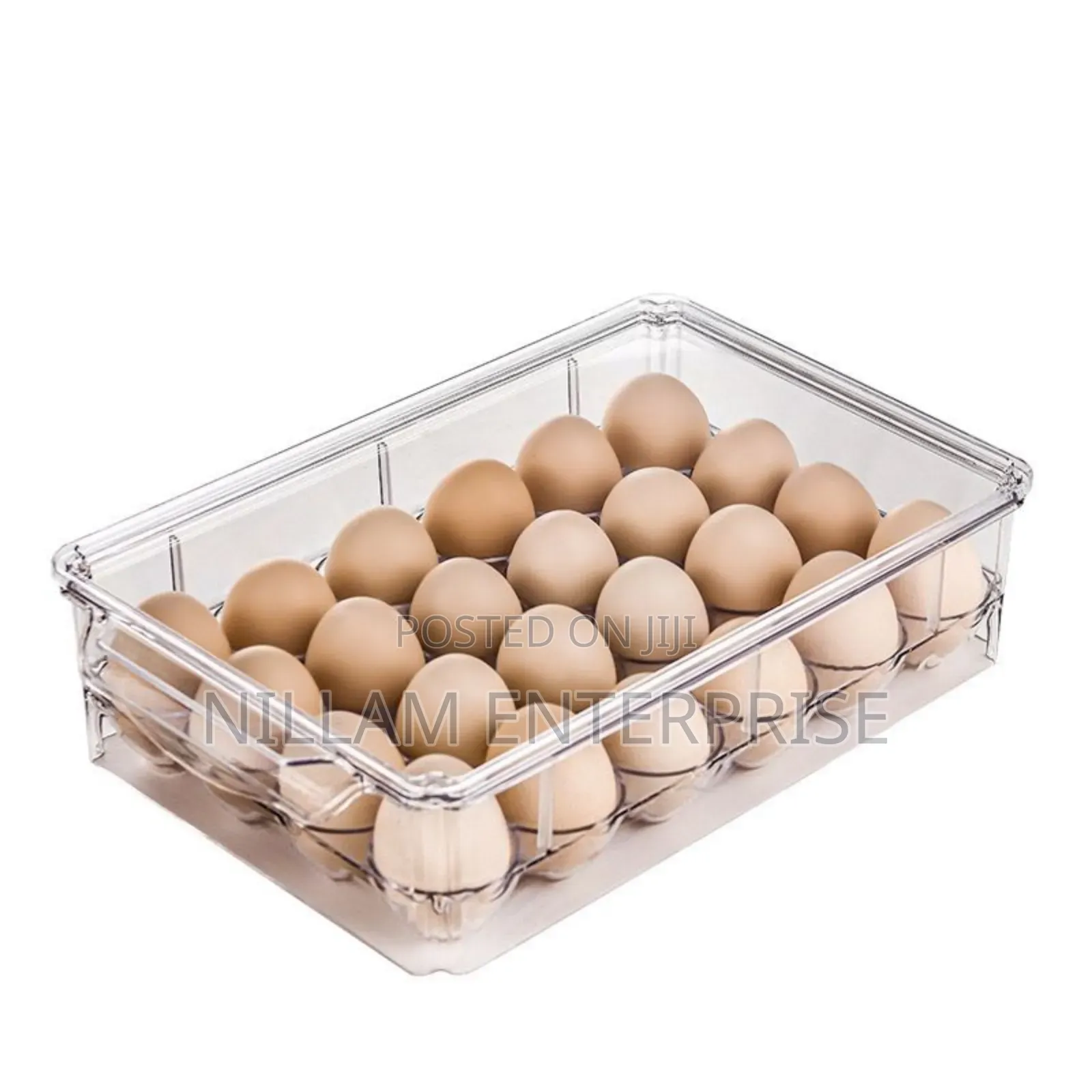 24 PCS Acrylic Egg Holder
