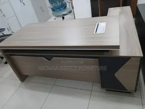 Sleek Design With Smart Cable Management Modern Executive Office Desk