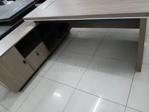 Sleek Design With Smart Cable Management Modern Executive Office Desk