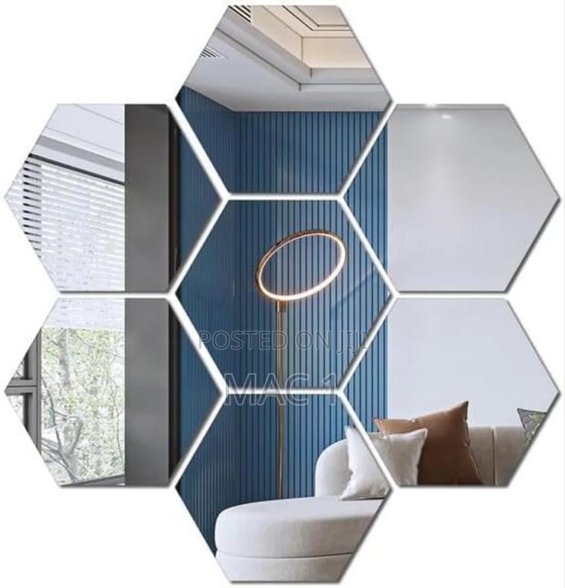 Hexagonal Mirrors Decorative Mirrors - thumbnail 2