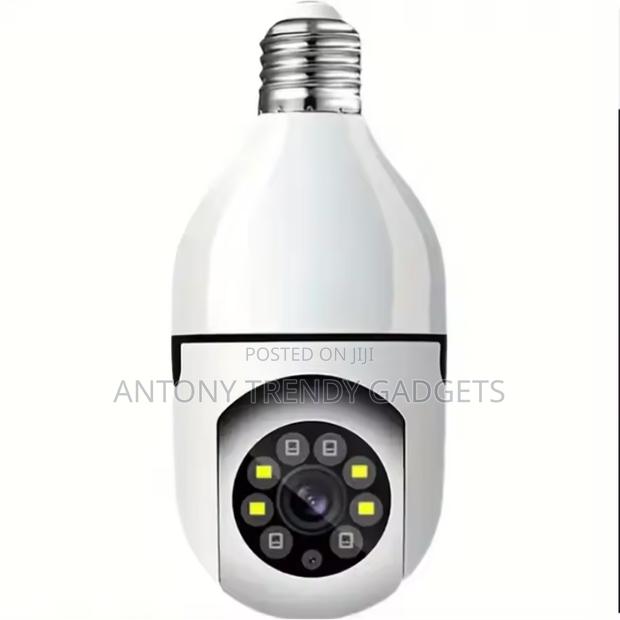 V380 Pro E27 Smart Bulb Camera 5g/2.4g Wifi Night Vision Cctv - thumbnail 3