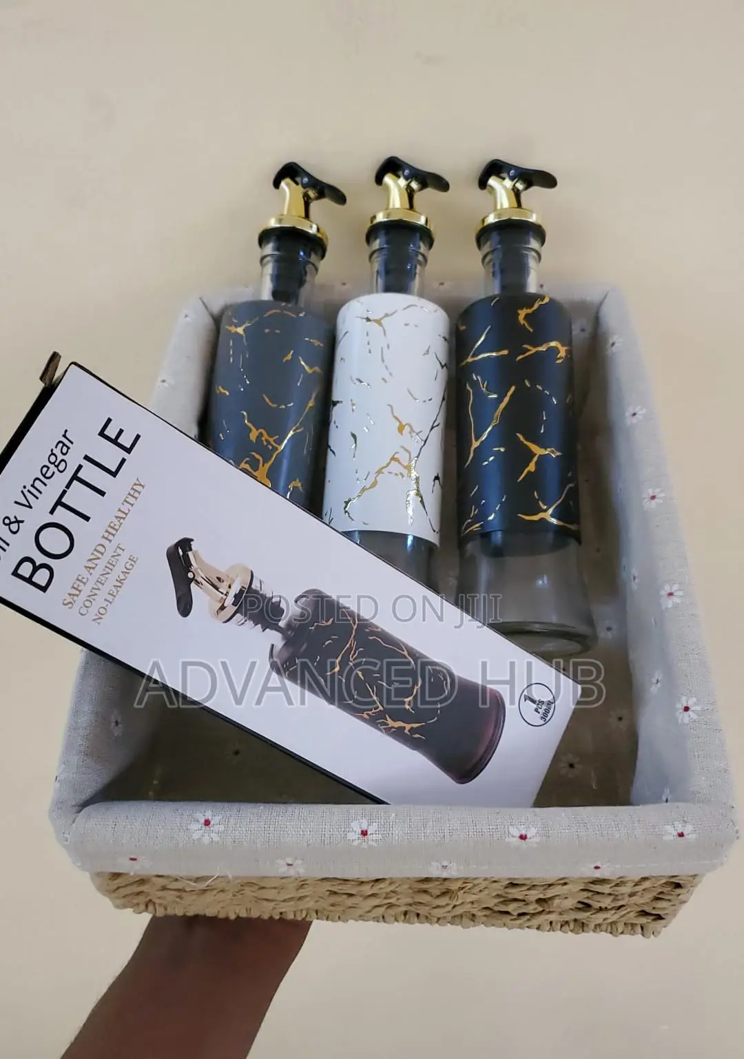 320ml High Quality Marble Glass Oil Dispenser