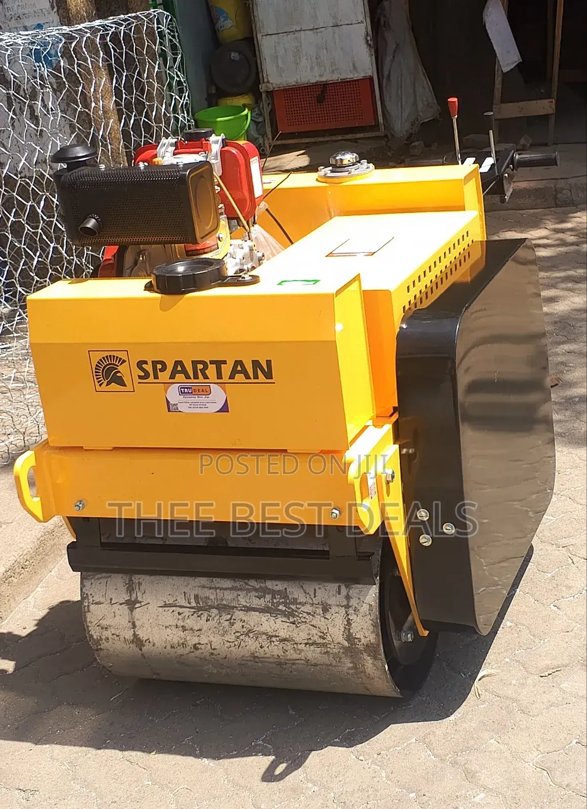 Compact Spartan Double Drum Roller
