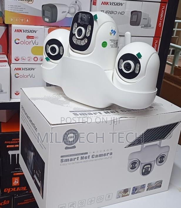 Tripple Lens Solar Camera 4g Water Resistance - main view