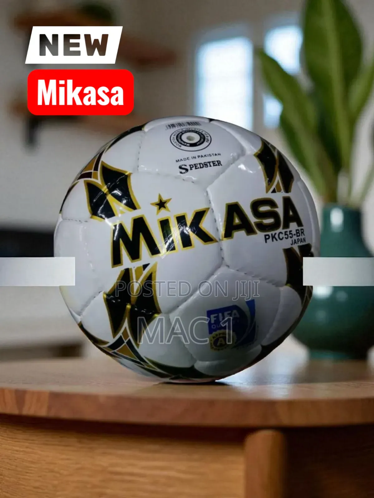 New Mikasa Football / Speedster Soccer Ball