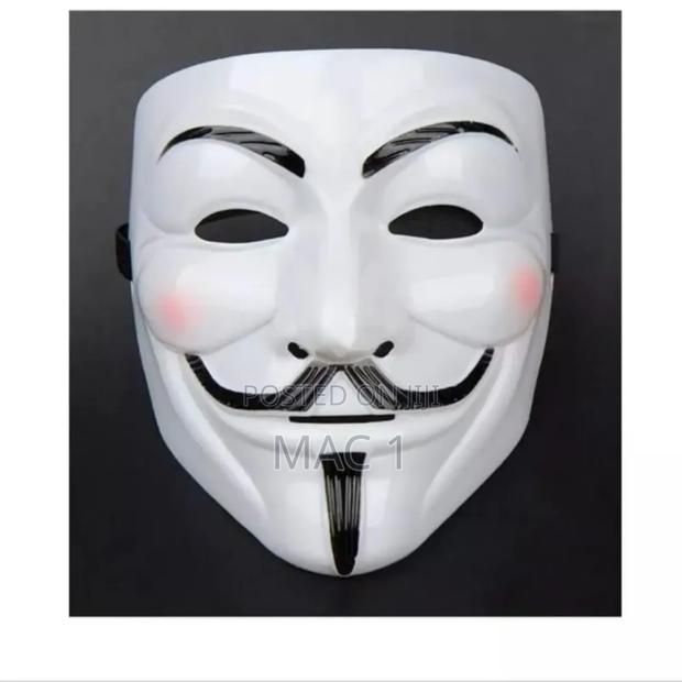Vendetta Comic Anonymous Face Mask - main view