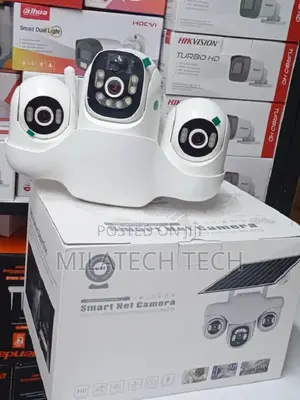 Tripple Lens Solar Camera 6mp All Weather