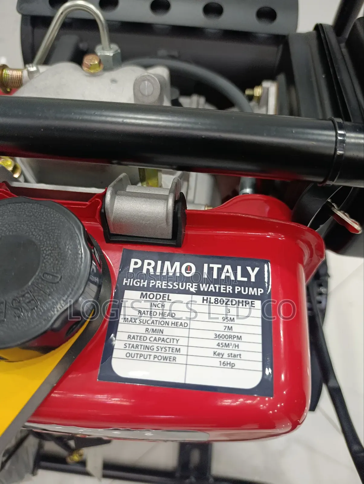 Primo Italia 3 Inch Diesel Water Pump 16hp