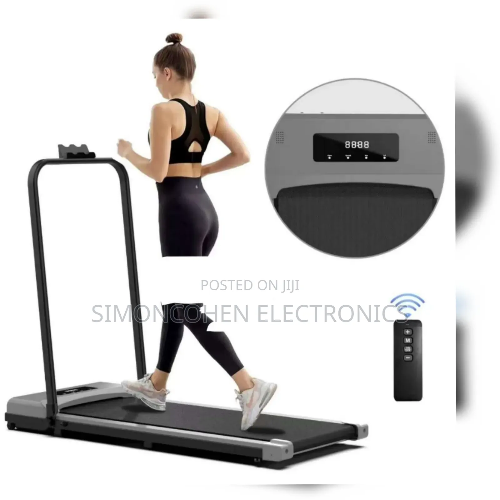 Treadmill/Walking Pad With Foldable Handlebars