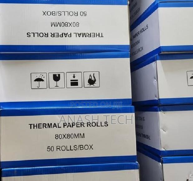 50pcs(Box) 80mmx80mm Thermal Receipt Printing Paper Rolls