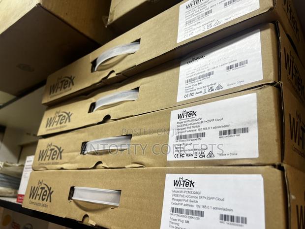 Wi-Tek Cloud L2 Managed Gigabit Poe Switch (Wi-Pcms328gf) - thumbnail 3