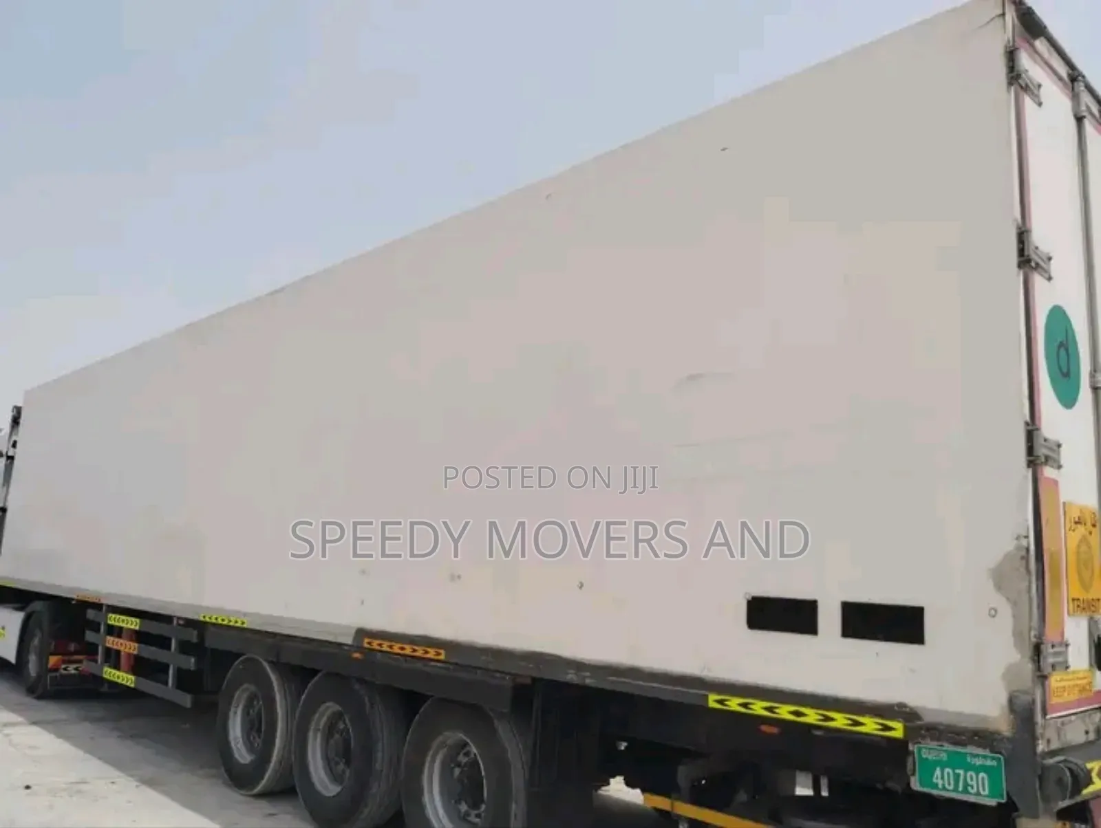 Boxbody Trailers for Goods Delivery Available