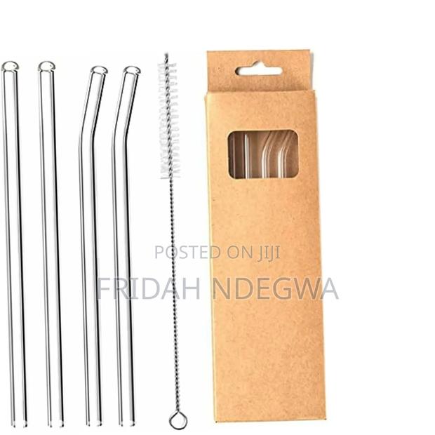 Reusable Glass Straws - main view