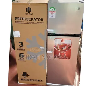 Hanmac 173litres Double Door Fridge