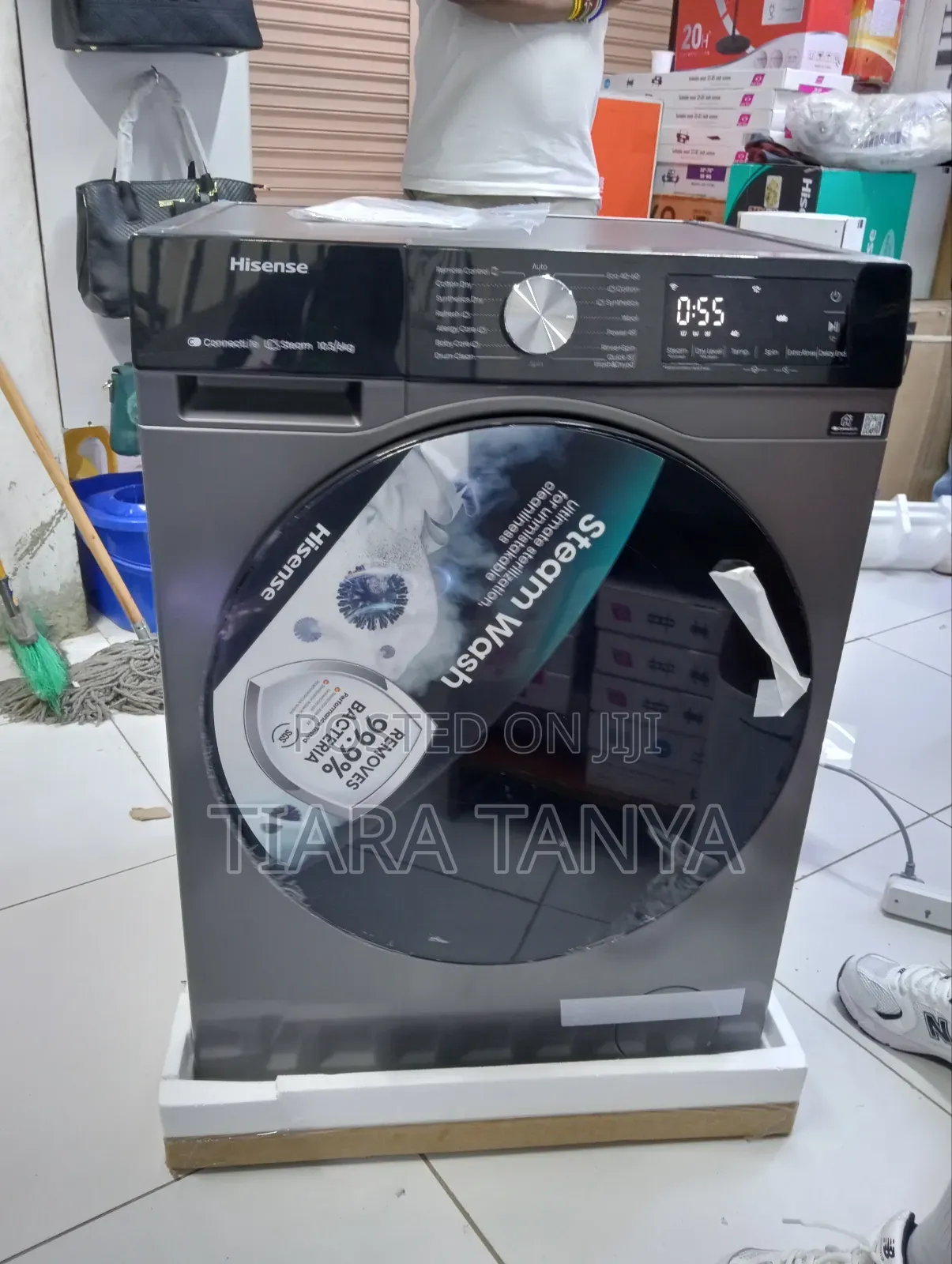 Hisense 10.5 Wash And6 Kg Dryer Front Load Washer