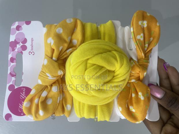 3pc Baby Head Bands - thumbnail 2
