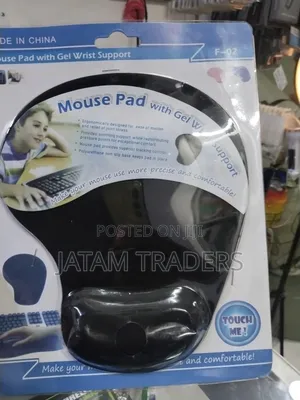 Mouse Pad With Gel Wrist