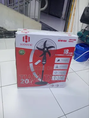 Hanmac 18" Digital Fan With Adjustable Height