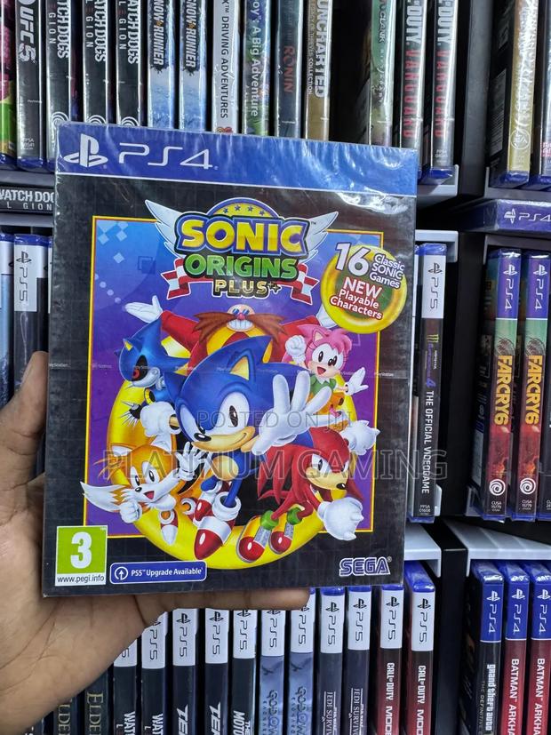 Sonic Origins Plus - main view