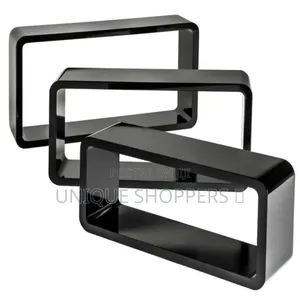 3pcs Plastic Wood Floating Shelves
Colours: Multicolor, Black ,White