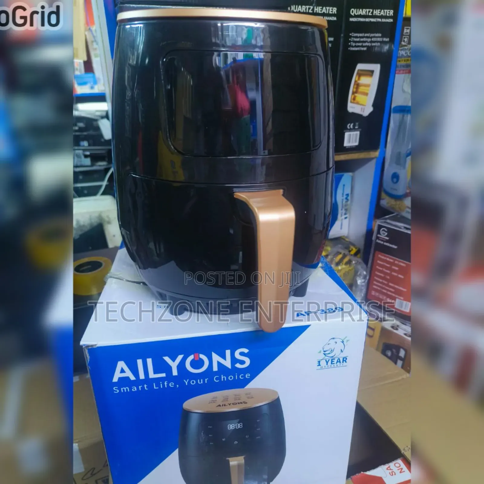 Ailyons Af-389 5 Litres Air Fryer Multiple Cooking Modes 