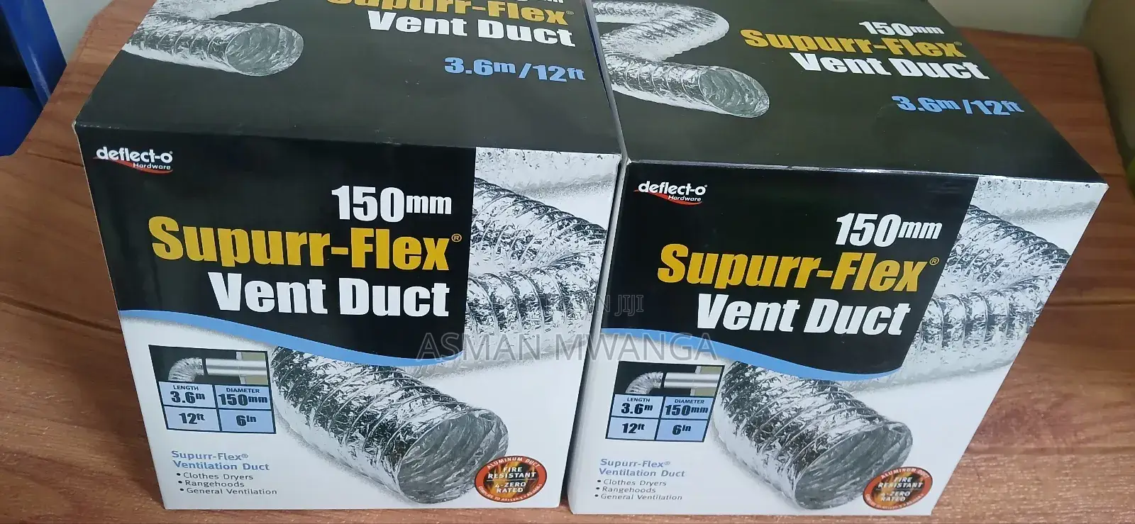 Supper Flex Vent Duct 150mm×3.6m